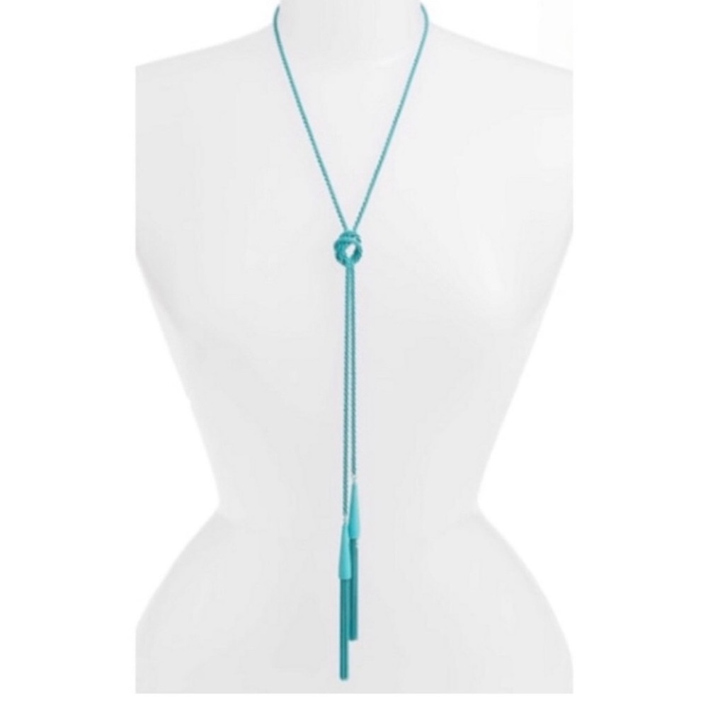 Kendra Scott phara Matt tassel necklace